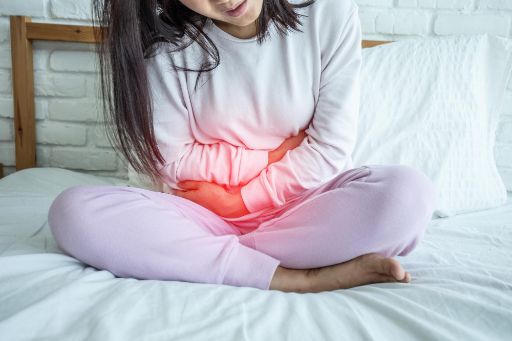 A woman with Pelvic Inflammatory Disease